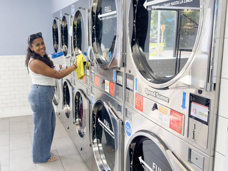 Self-service laundry